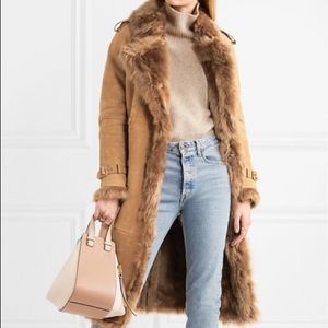 Burberry shearing trench coat